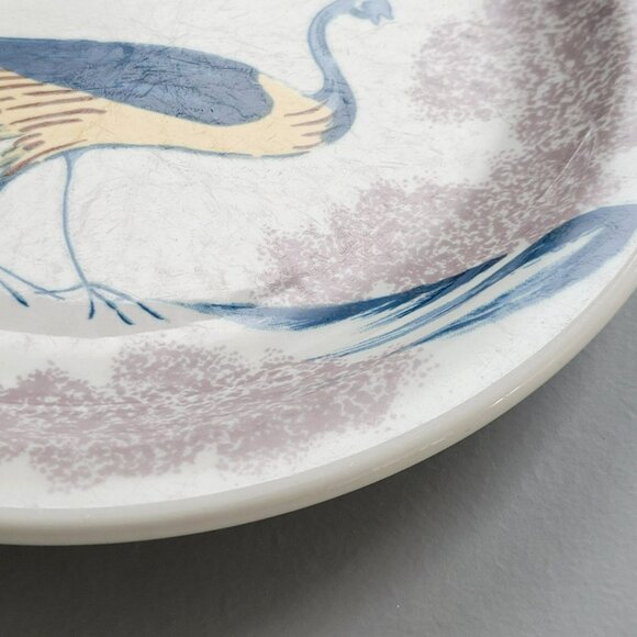 Vintage Homer Laughlin Chownings Tavern Dinner Plate Peacock Restaurant Ware USA - Picture 7 of 12